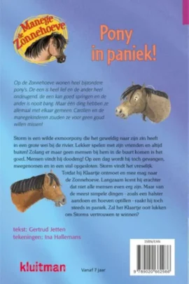 Alternative view of Pony in paniek