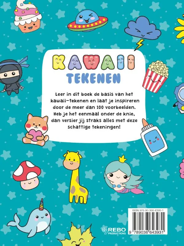 Kawaii tekenen | 9789036643931 Kawaii tekenen - Afbeelding 2