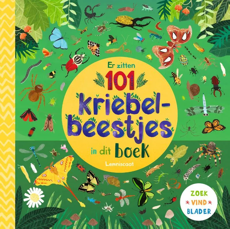 Er zitten 101 kriebelbeestjes in dit boek | 9789047715825 Er zitten 101 kriebelbeestjes in dit boek