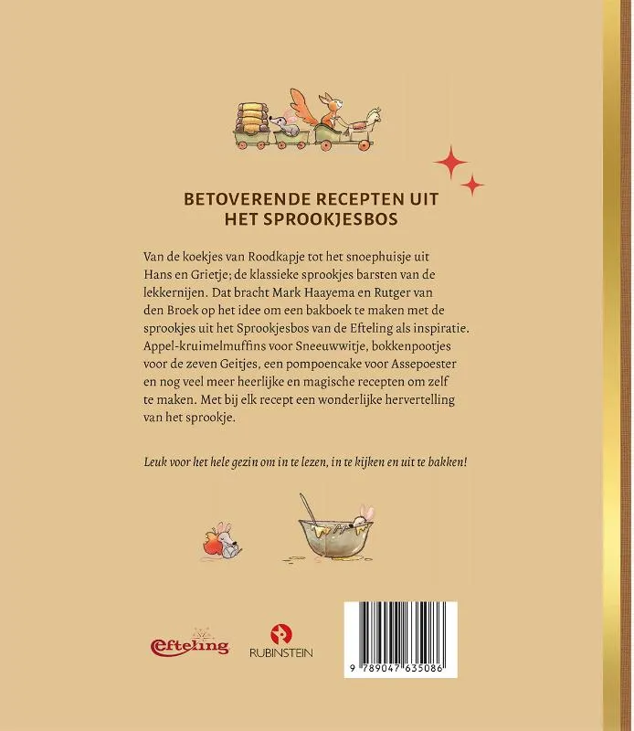 Efteling-sprookjesbakboek | 9789047635086 Efteling-sprookjesbakboek - Afbeelding 2