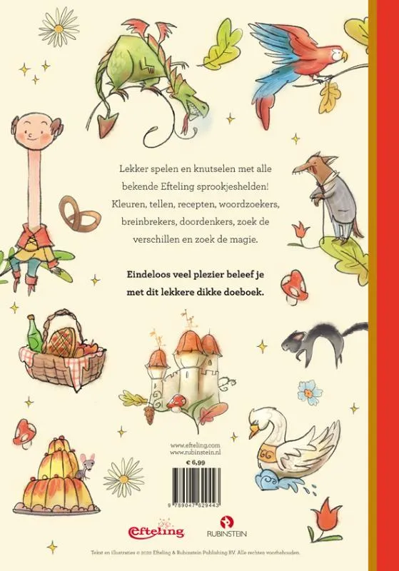 Efteling doeboek | 9789047629443 Efteling doeboek - Afbeelding 2