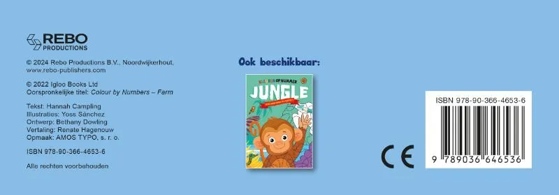 Kleuren op nummer | 9789036646536 Kleuren op nummer - Afbeelding 2