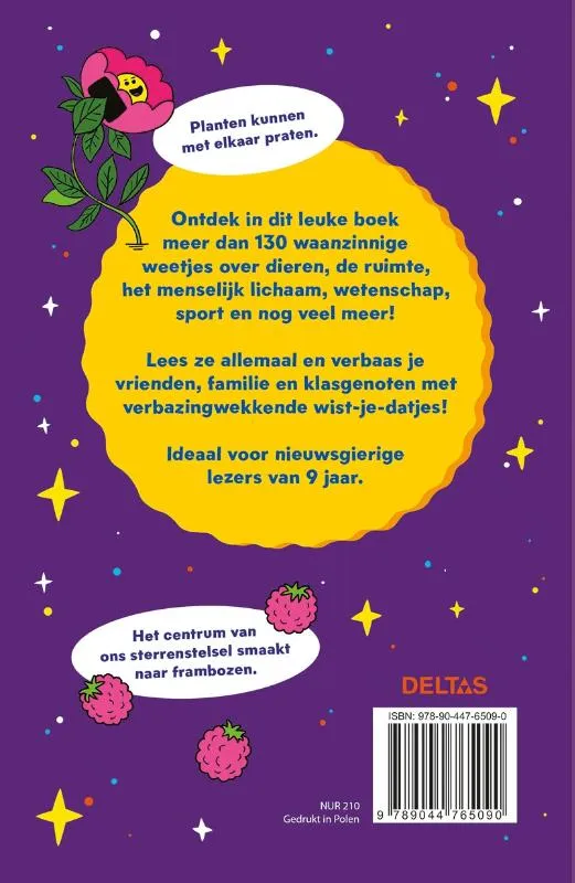 Waanzinnige weetjes voor kinderen van 9 jaar | 9789044765090 Waanzinnige weetjes voor kinderen van 9 jaar - Afbeelding 2