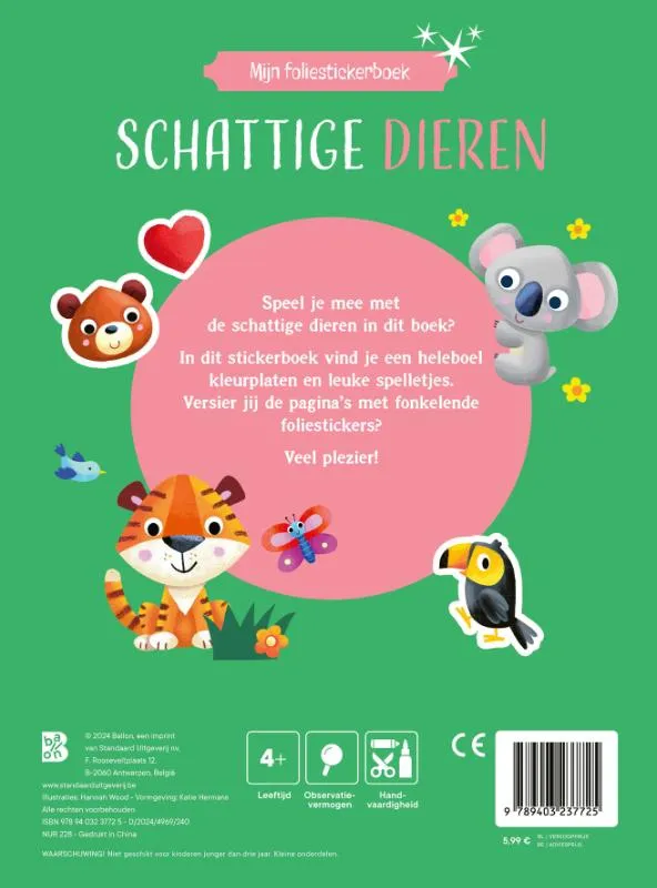 Schattige dieren | 9789403237725 Schattige dieren - Afbeelding 2