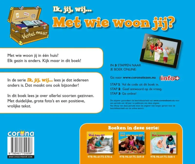 Met wie woon jij? | 9789461755698 Met wie woon jij? - Afbeelding 2