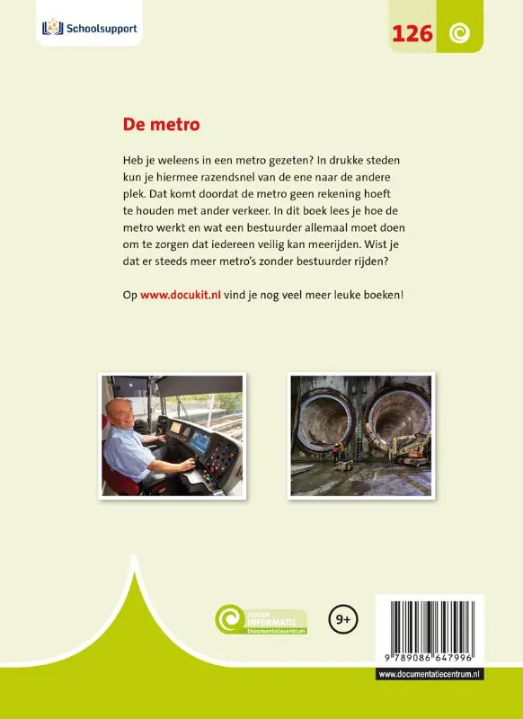 De metro | 9789086647996 De metro - Afbeelding 2