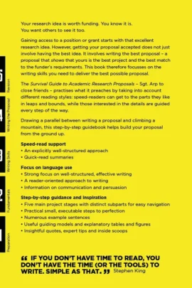 Alternative view of Survival Guide to Academic Research Proposals