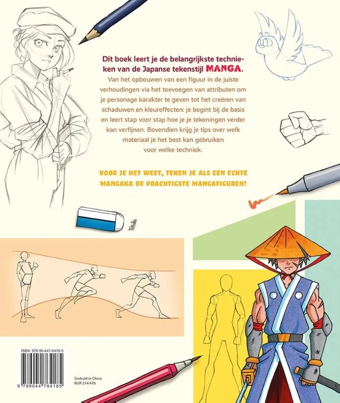 Manga tekenen voor beginners | 9789044764185 Manga tekenen voor beginners - Afbeelding 2