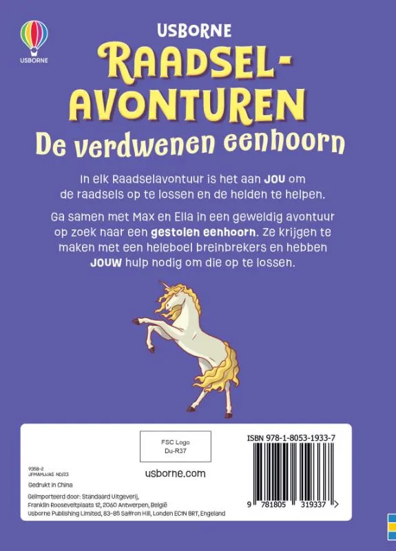 De verdwenen eenhoorn | 9781805319337 De verdwenen eenhoorn - Afbeelding 2