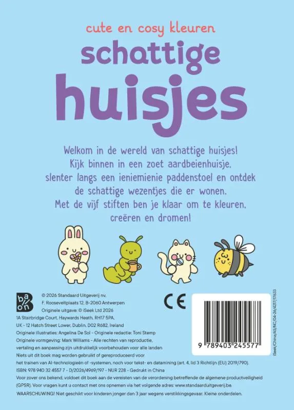 Schattige huisjes | 9789403245577 Schattige huisjes - Afbeelding 2