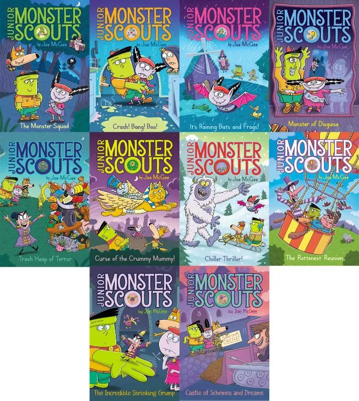 The Monster Squad; Crash! Bang! Boo!; It's Raining Bats and Frogs!; Monster of Disguise; | 9781665982191 The Monster Squad; Crash! Bang! Boo!; It's Raining Bats and Frogs!; Monster of Disguise;