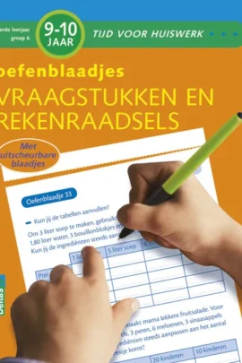 Oefenblaadjes Vraagstukken en rekenraadsels 9-10 jr