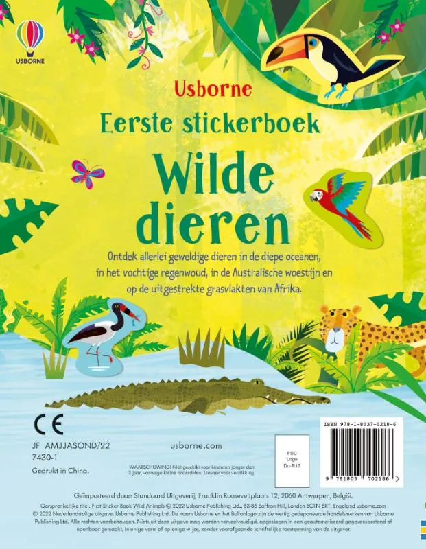 Wilde dieren | 9781803702186 Wilde dieren - Afbeelding 2