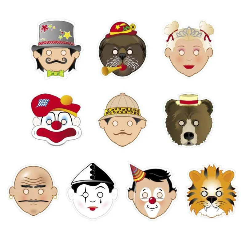 Maskers Circus | 9789075531978 Maskers Circus - Afbeelding 2