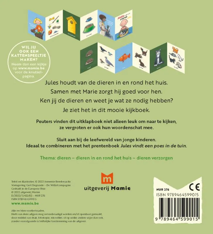 Jules zorgt voor dieren | 9789464599015 Jules zorgt voor dieren - Afbeelding 2