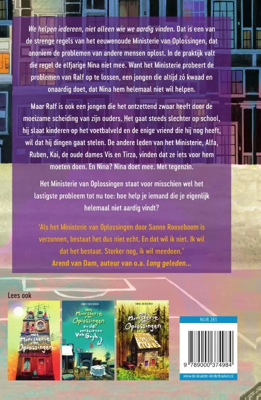 Het Ministerie van Oplossingen en de Zilverjongen | 9789000374984 Het Ministerie van Oplossingen en de Zilverjongen - Afbeelding 2