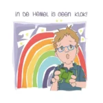 In de Hemel is geen klok | 9789083390154