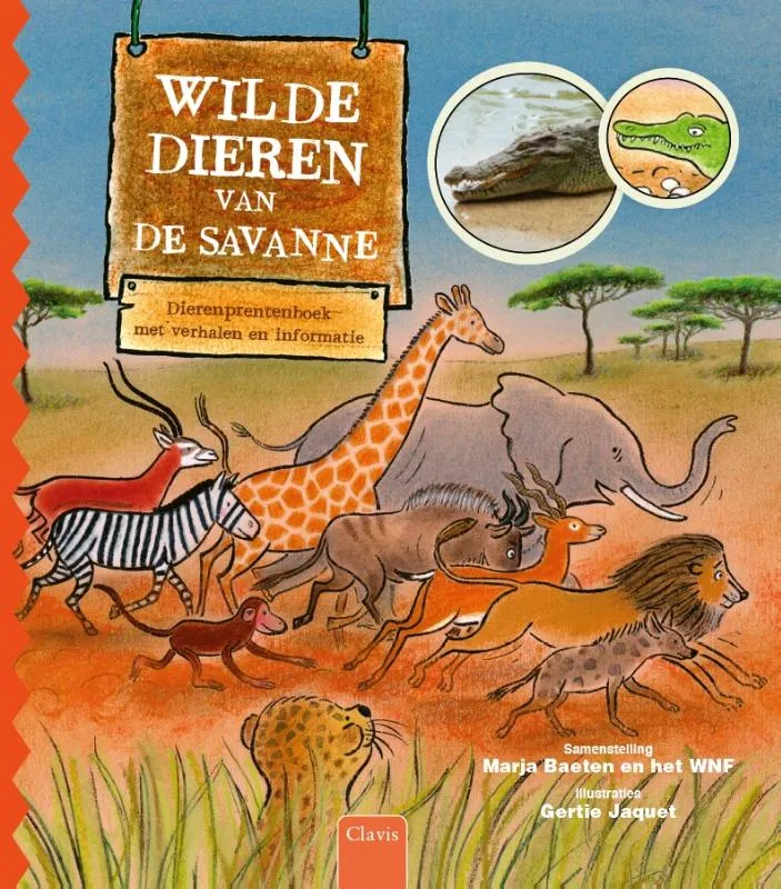 Wilde dieren van de savanne | 9789044830576 Wilde dieren van de savanne