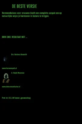 Alternative view of Hormoonbalans voor vrouwen