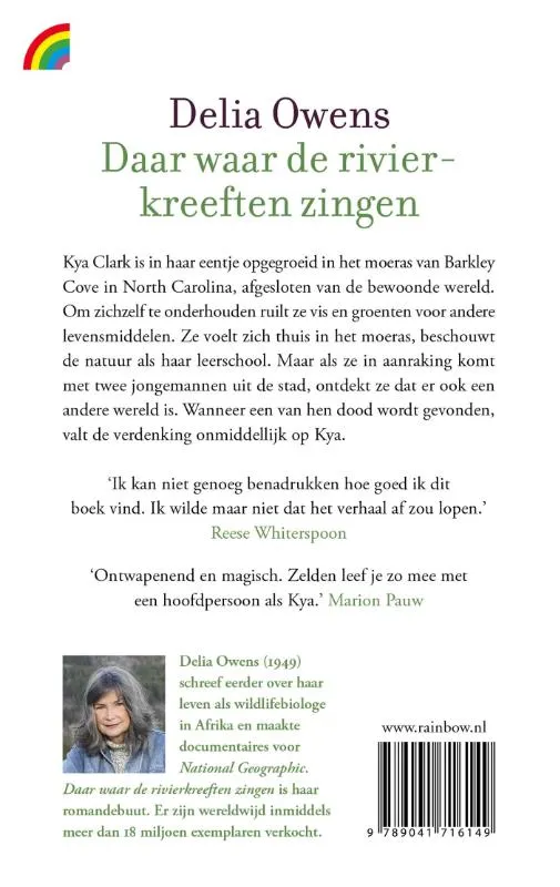 Daar waar de rivierkreeften zingen | 9789041716149 Daar waar de rivierkreeften zingen - Afbeelding 2