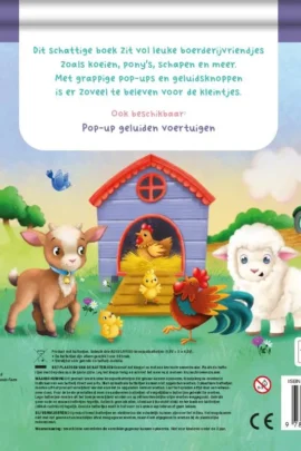 Alternative view of Boerderij – Pop-up geluiden - Luister naar 5 pop-up dieren!