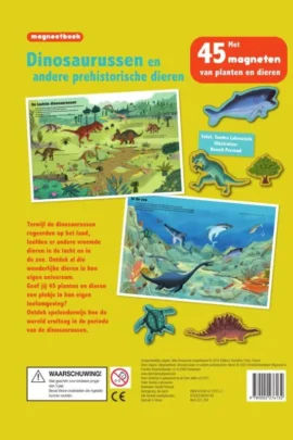 Magneetboek Dinosaurussen (en andere prehistorische dieren) | 9789002276132 Magneetboek Dinosaurussen (en andere prehistorische dieren) | 9789002276132