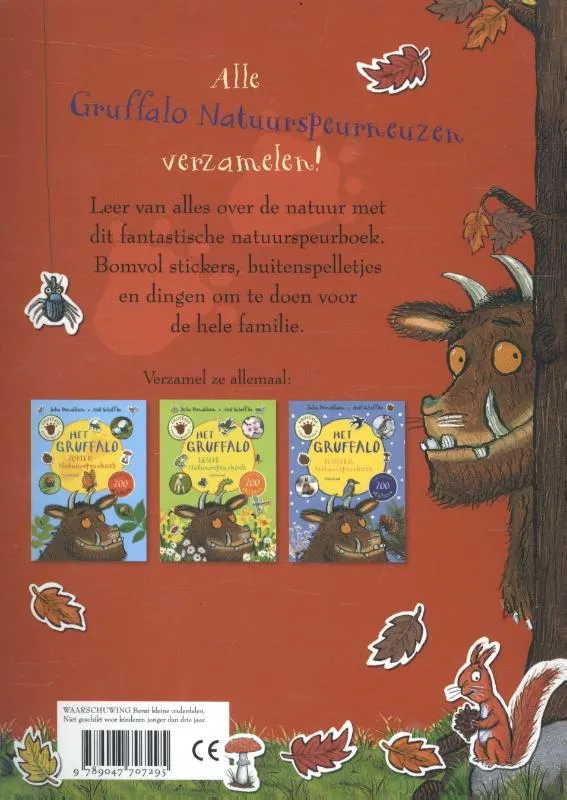 Het Gruffalo herfst natuurspeurboek | 9789047707295 Het Gruffalo herfst natuurspeurboek - Afbeelding 2
