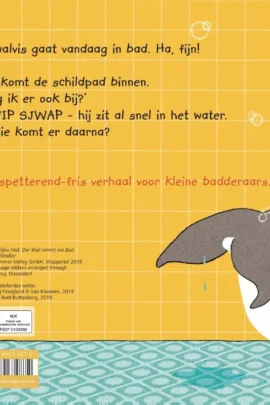 Alternative view of De walvis gaat in bad