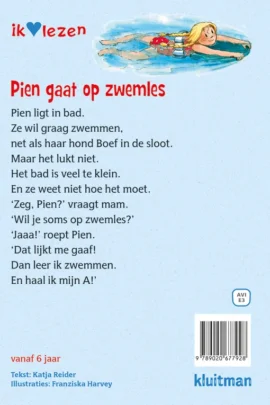 Alternative view of Pien gaat op zwemles