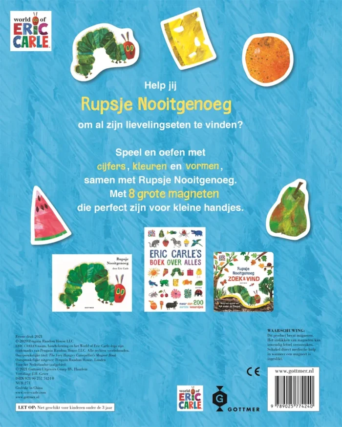 Rupsje Nooitgenoeg magneetboek - Afbeelding 2