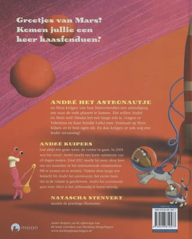 Andre het astronautje gaat naar Mars | 9789048819577 Andre het astronautje gaat naar Mars - Afbeelding 2