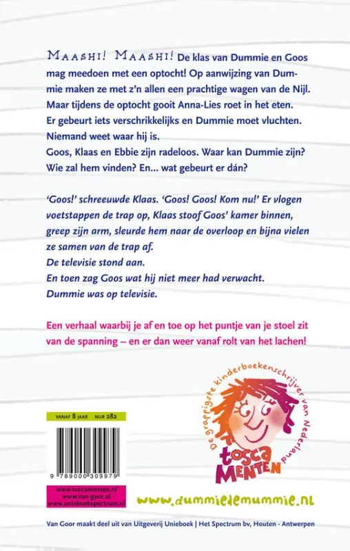 Dummie de mummie en het masker van Sebek-Ra | 9789000309979 Dummie de mummie en het masker van Sebek-Ra - Afbeelding 2