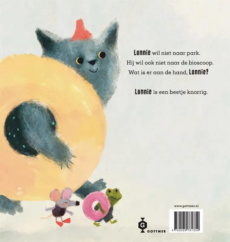 Lonnie is een beetje knorrig | 9789025781354 Lonnie is een beetje knorrig - Afbeelding 2