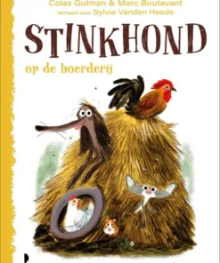 Stinkhond op de boerderij