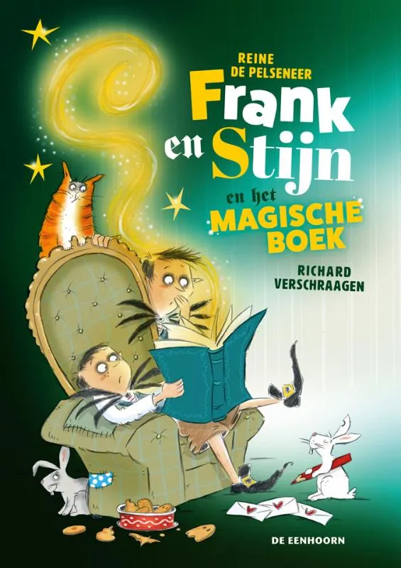 Frank en Stijn en het magische boek | 9789462916951 Frank en Stijn en het magische boek