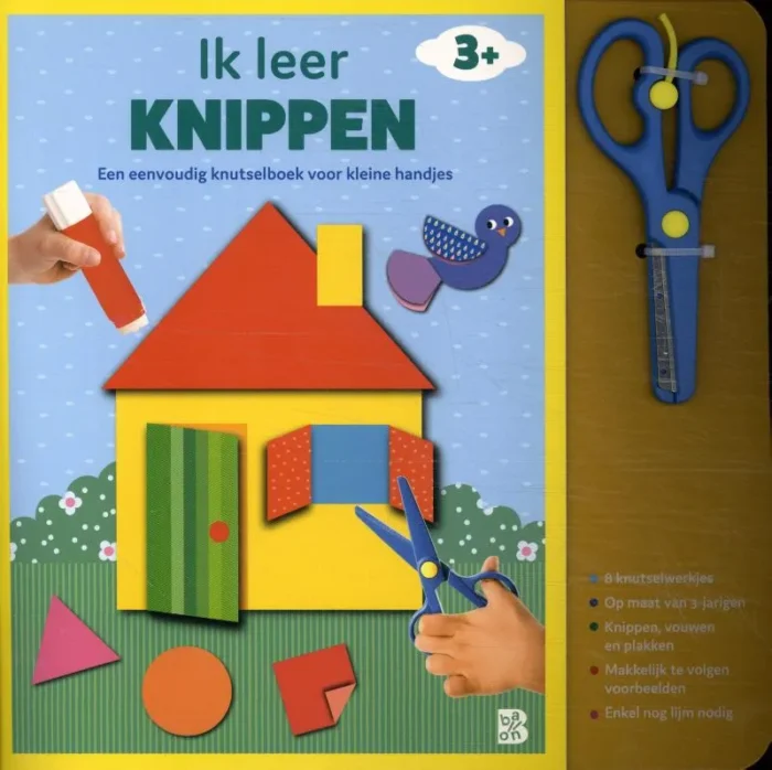 Ik leer knippen 4+ (boot) met schaartje