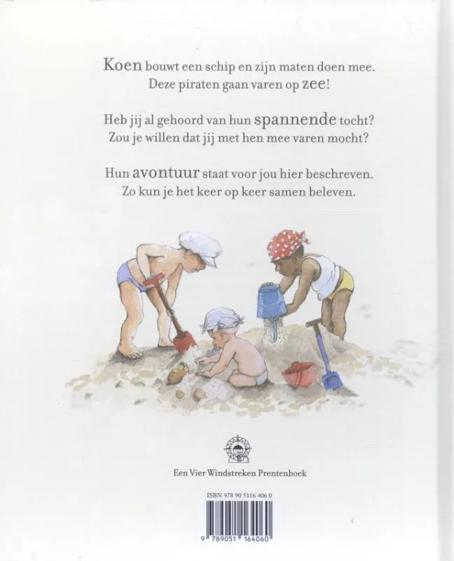 Kapitein Koen en de piraten | 9789051164060 Kapitein Koen en de piraten - Afbeelding 2