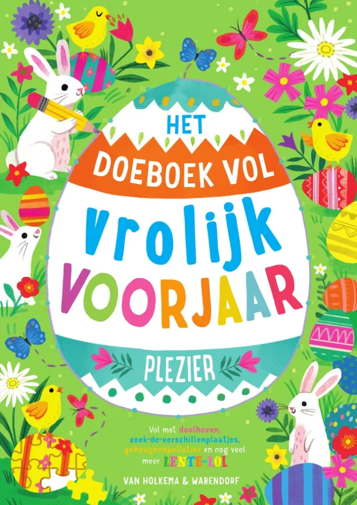 Het doeboek vol vrolijk voorjaarplezier