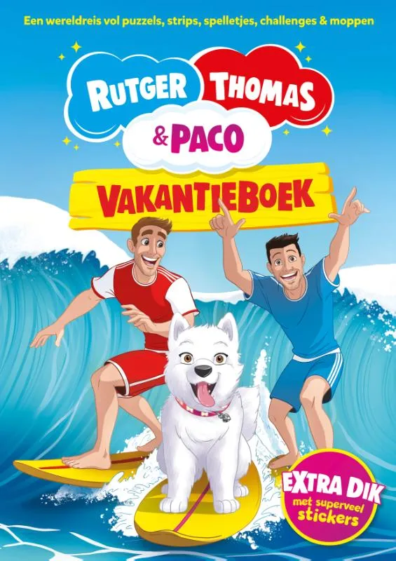 Het Vakantieboek van Rutger, Thomas & Paco | 9789030510277 Het Vakantieboek van Rutger, Thomas & Paco