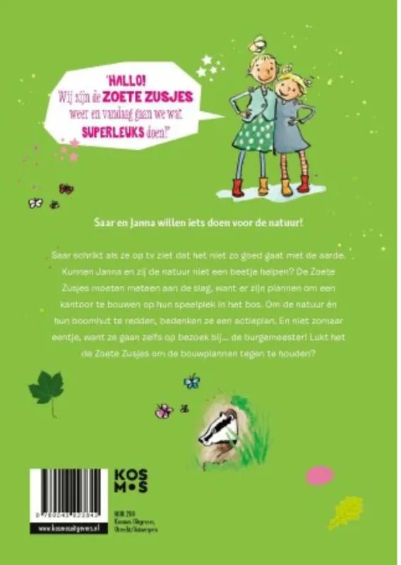 De Zoete Zusjes helpen de natuur | 9789043923842 De Zoete Zusjes helpen de natuur - Afbeelding 2