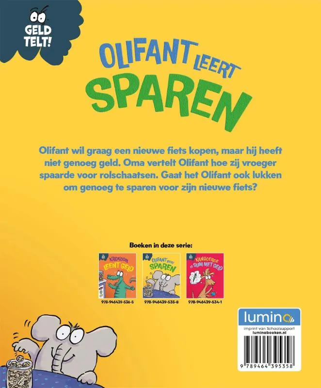 Olifant leert sparen | 9789464395358 Olifant leert sparen - Afbeelding 2