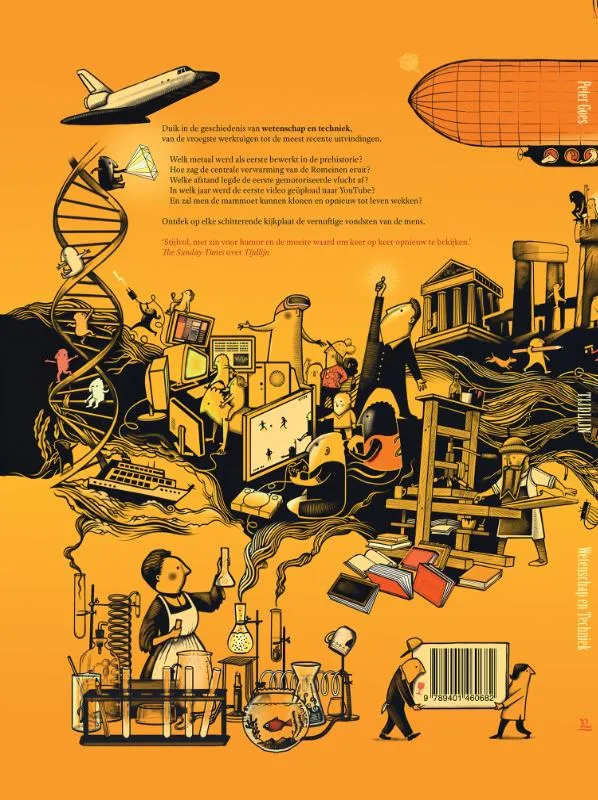 Tijdlijn Wetenschap en Techniek - Een reis door de geschiedenis | 9789401460682 Tijdlijn Wetenschap en Techniek - Een reis door de geschiedenis - Afbeelding 2