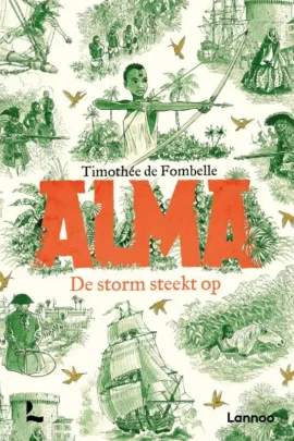 De storm steekt op