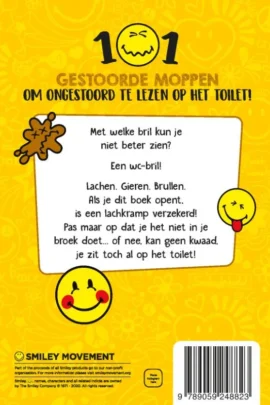 Alternative view of 101 Gestoorde moppen om ongestoord op het toilet te lezen