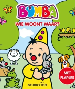 kartonboek met flapjes - Wie woont waar?