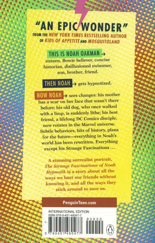 The Strange Fascinations of Noah Hypnotik | 9780451480477 The Strange Fascinations of Noah Hypnotik - Afbeelding 2