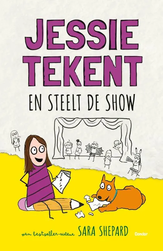 Jessie tekent en steelt de show | 9789464530841 Jessie tekent en steelt de show