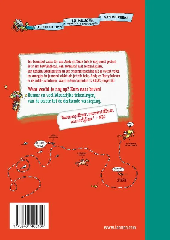 De waanzinnige boomhut van 13 verdiepingen | 9789401485104 De waanzinnige boomhut van 13 verdiepingen - Afbeelding 2