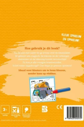 Alternative view of Kleuren met water voor de kleintjes