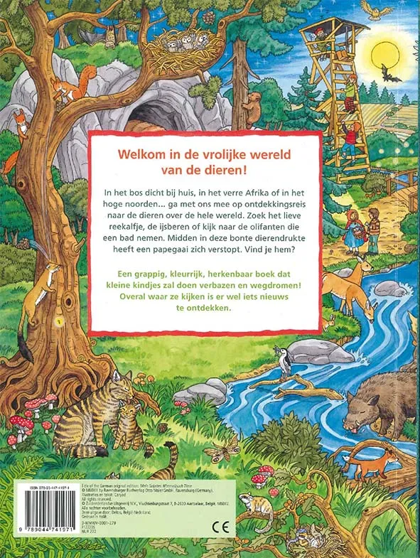 Mijn groot dieren kijk- en zoekboek | 9789044741971 Mijn groot dieren kijk- en zoekboek - Afbeelding 2